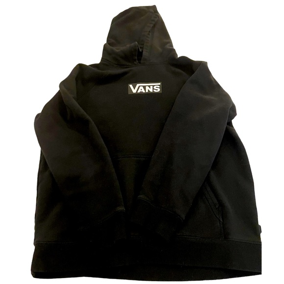VANS • Hoodie • Black • Boys Size XLG • Great Condition - Picture 1 of 2